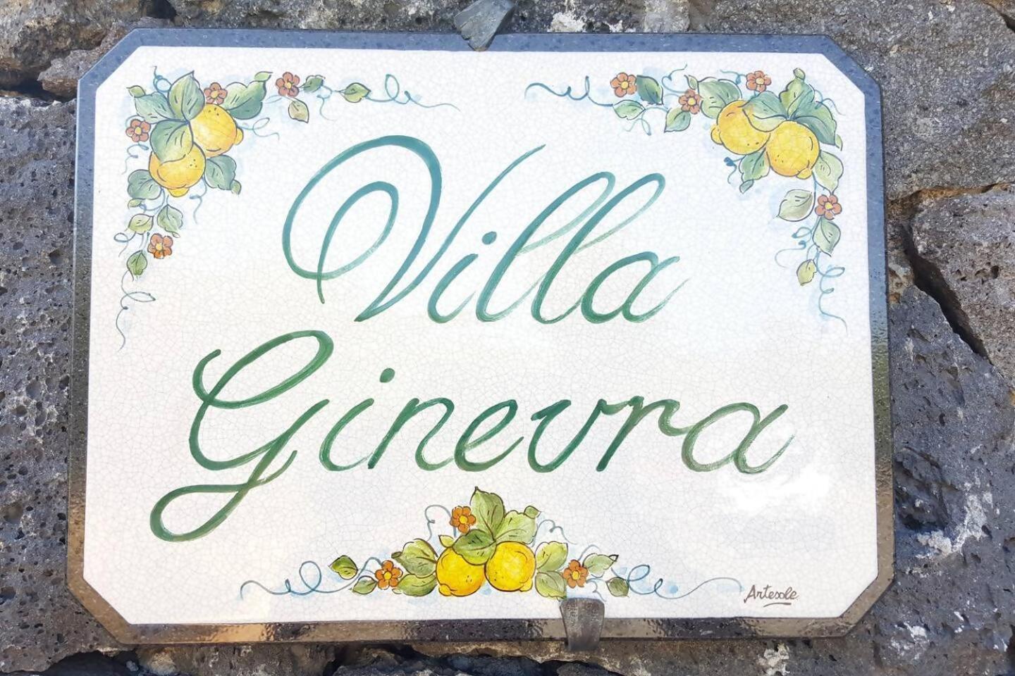Villa Ginevra Santa Venerina Luaran gambar