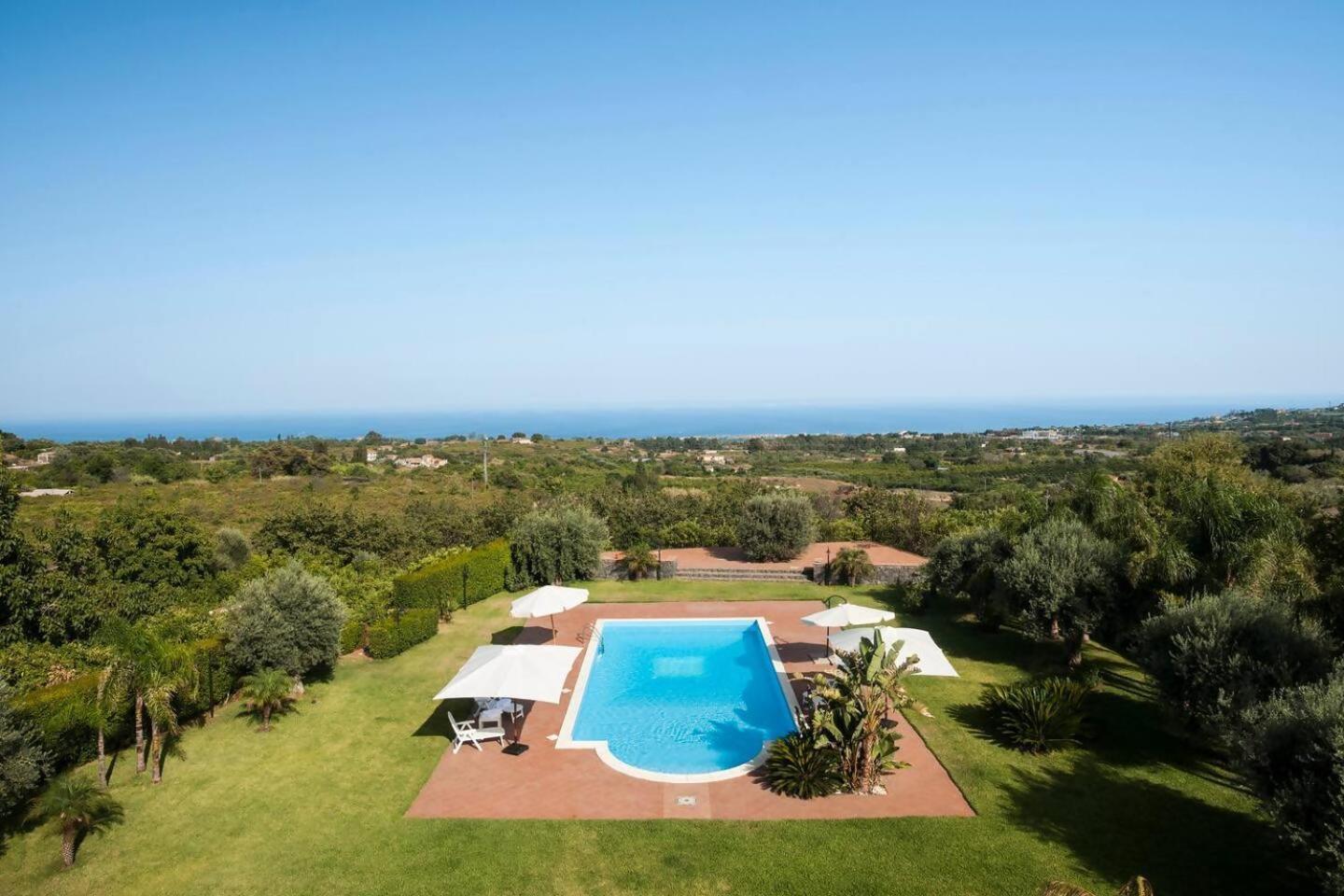Villa Ginevra Santa Venerina Luaran gambar